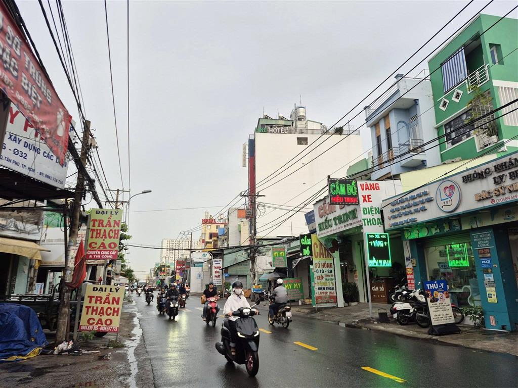 Bán Nhà Mặt tiền Bình Long - gần Phú Thọ Hòa, 7x35m, Cấp 1, 1 đời chủ, GPXD 9 Tâng, 25 Tỷ.
