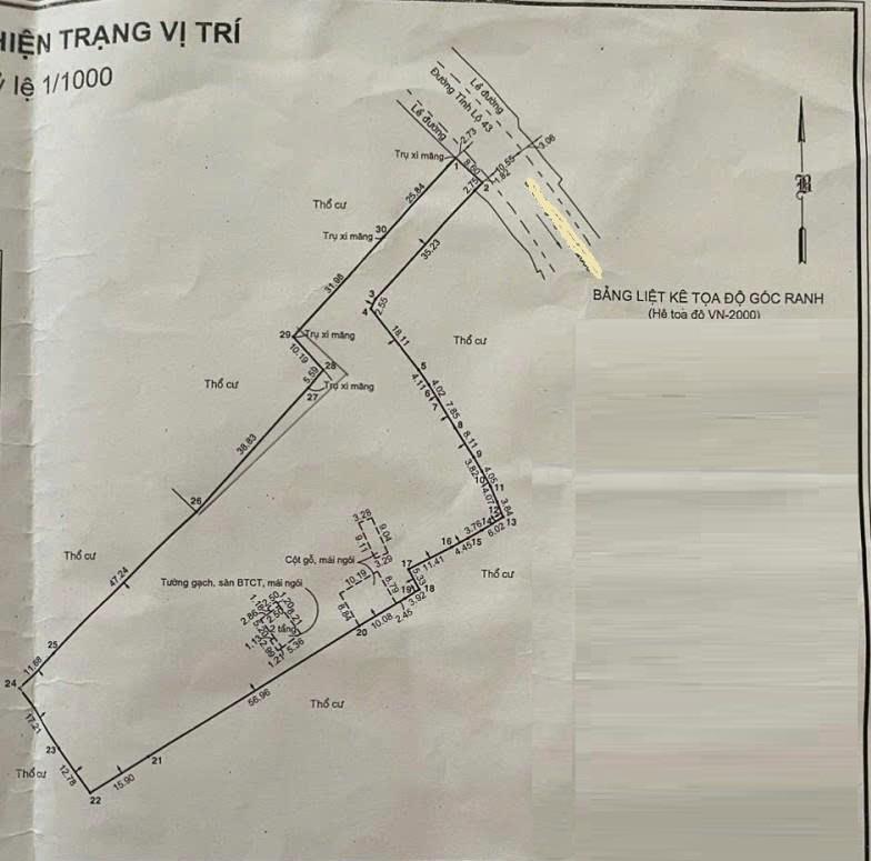 Bán Đất Mặt tiền Tỉnh Lộ 43 - giao Ngô Chí Quốc, 5492m2, có 543m2 Thổ cư, chào 150 Tỷ.