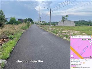 Giảm 400tr ra nhanh trong tháng. lô đất phường tân hòa, tp phú mỹ, brvt. sổ riêng, thổ cư