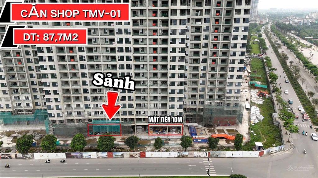 Căn shop chân đế giá tốt vinhomes ocean park 1, dòng tiền thuê 60tr/tháng