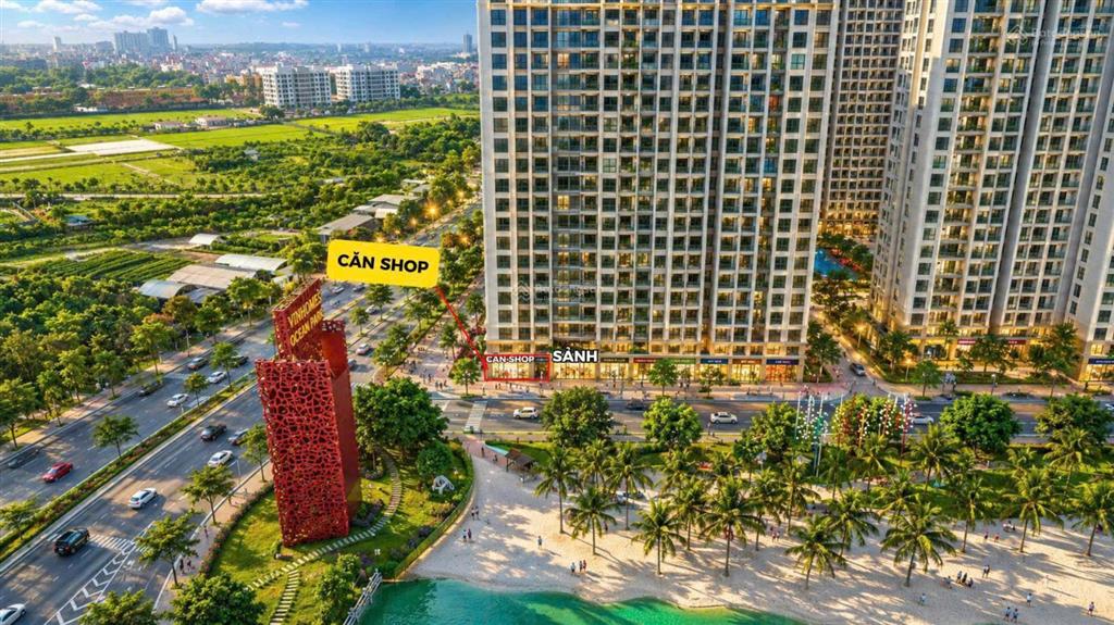Cđt mở bán căn shophouse 92,4m2 hiếm có hoa hậu góc chân đế 25 tỷ, hđ thuê đạt 100tr/tháng