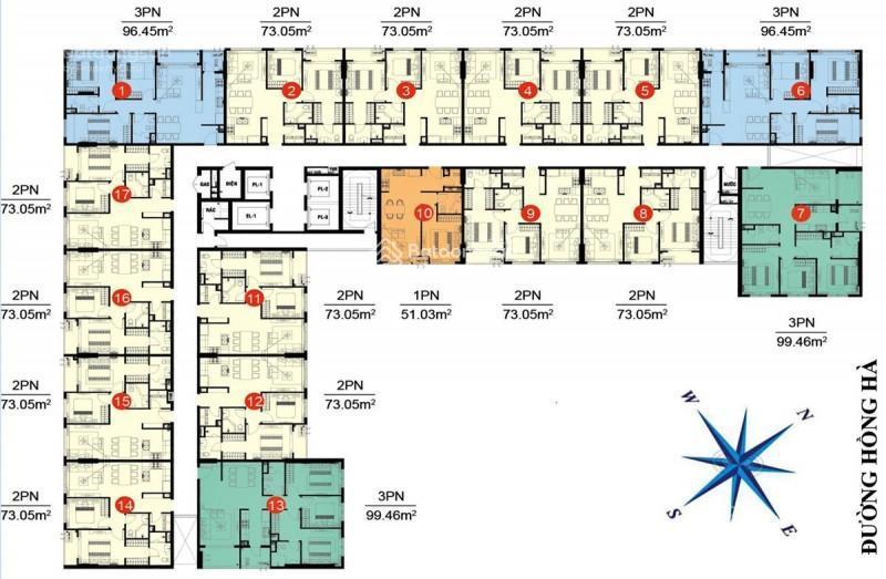 Chính chủ chuyển công tác gửi bán nhanh căn hộ orchard garden sổ hồng đầy đủ,giá 6,9tỷ bao tốt nhất