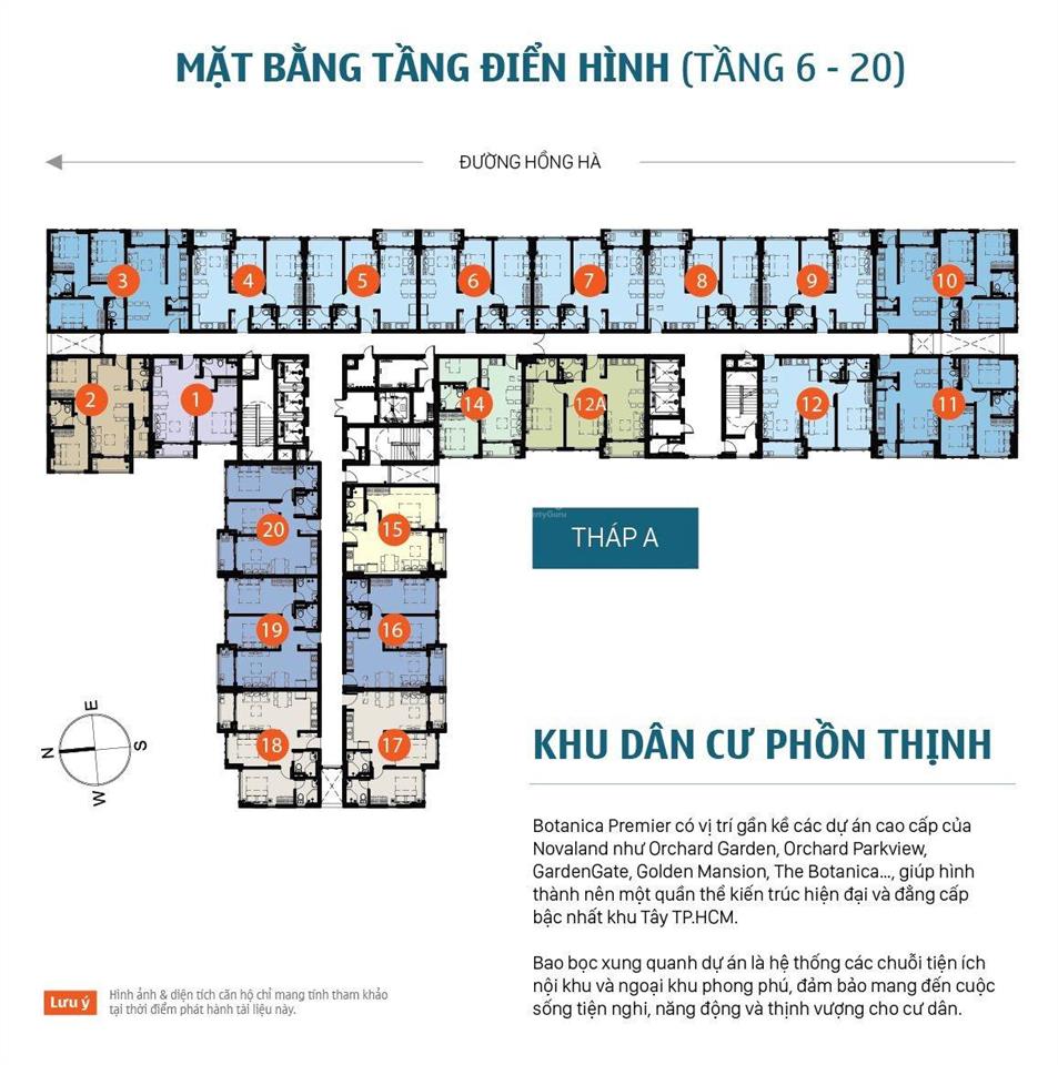 Chủ nợ bank nên bán rất nhanh căn hộ 2pn+2wc botanica premier 75m 2pn+2wc giá tốt 5,4tỷ