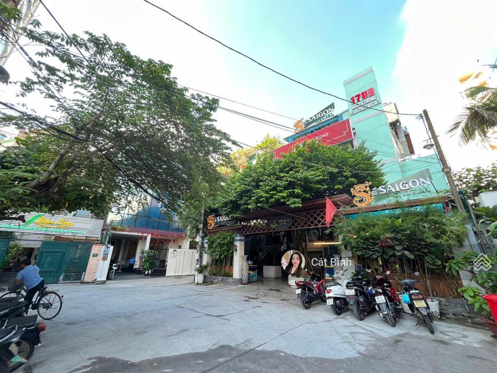 Bán nhà mt thụt hai bà trưng gần điện biên phủ, p. xuân hoà, dt 14.2x27.5m, giá 165 tỷ