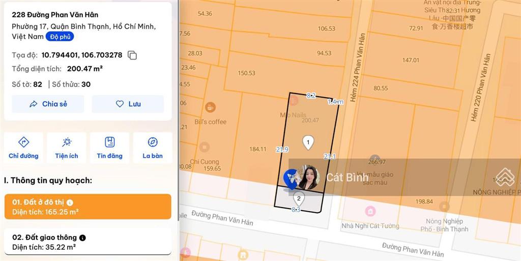 Rẻ hơn thị trường 25%, bán nhà góc 2 mặt tiền nguyễn cửu vân , chỉ 210tr/m2, xây dựng hầm, 7tầng