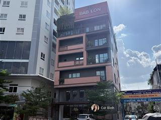Siêu phẩm hàng kín  tòa nhà góc 2 mt hoàng hoa thám 10x19m hầm 7l hđ 135 tr, giá 50 tỷ
