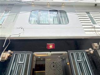 Nhà 4 tầng hẻm nhựa xe hơi bình thạnh, cách mặt tiền nguyễn văn đậu chỉ 30m, ngay chợ cây quéo.