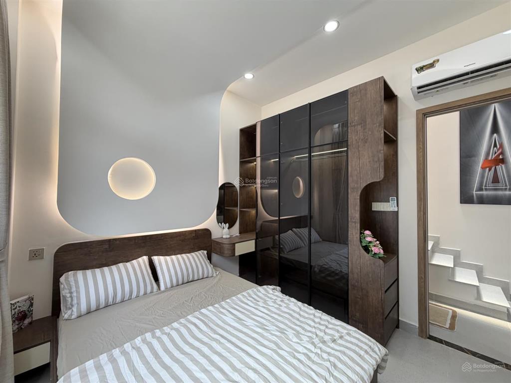 Bán nhà đẹp giá rẻ có phòng ngủ dưới trệt chỉ 1 xẹc lê đức thọ phường 16 gò vấp