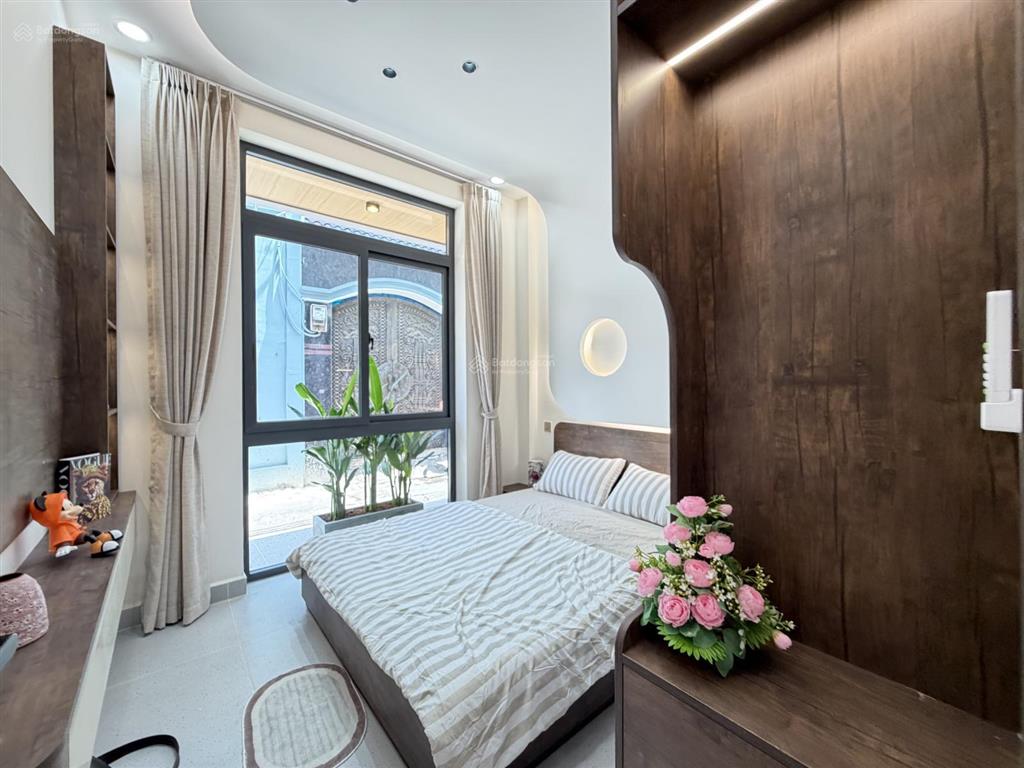 Bán nhà đẹp giá rẻ có phòng ngủ dưới trệt chỉ 1 xẹc lê đức thọ phường 16 gò vấp