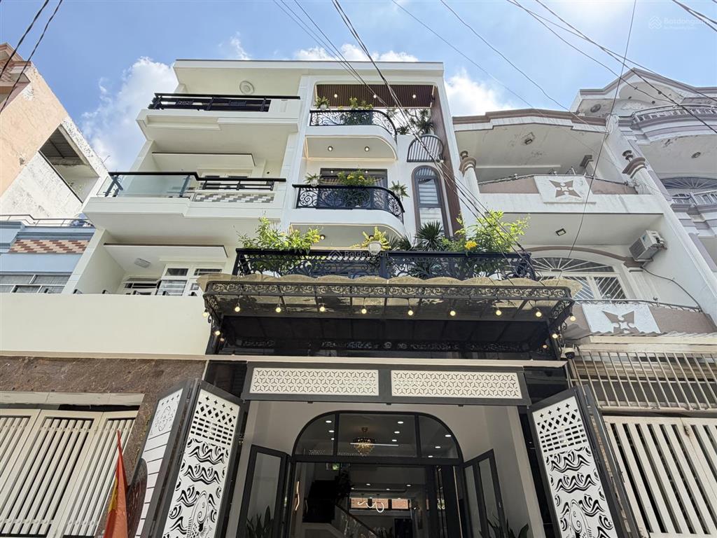 Bán nhà đẹp diện tích to 4,5x17m đường 10m thông, trục phan huy ích gò vấp