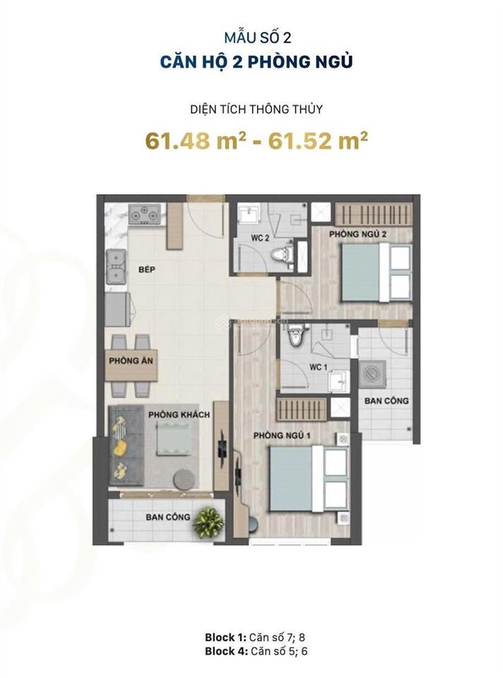 Victoria village q2 2pn tầng cao view đông nam 61,62m² chỉ tt 4,98 tỷ  0908 457 ***