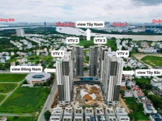 Victoria village q2 2pn tầng cao view đông nam 61,62m² chỉ tt 4,98 tỷ  0908 457 ***