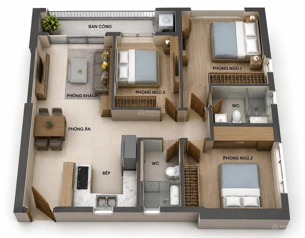 Căn hộ góc 3pn/2wc victoria village 89m² giá bán 8,4 tỷ, thanh toán 6,35 tỷ  0908 457 ***