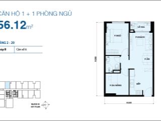 Hot! bán gấp 1pn  53m2 chỉ 3.9 tỷ nhà sẵn, đầu tư cho thuê 15 triệu/tháng toà botanica premier