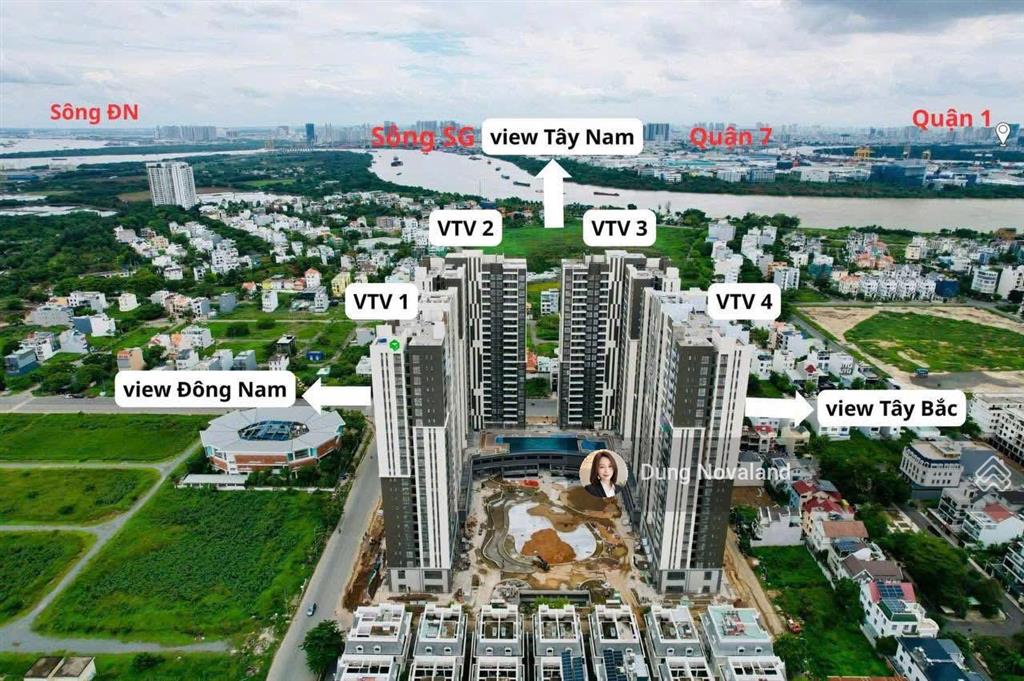 Siêu hot! bán căn 2pn/2wc  6,350 tỷ  hướng đn mặt đường lâm quang ky  tại victoria village q2