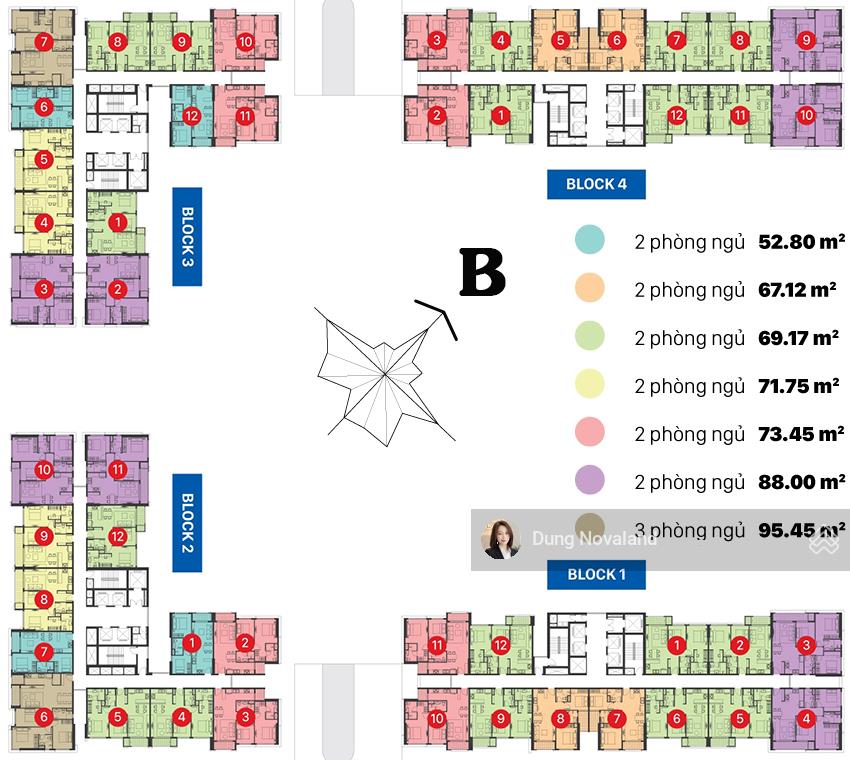 Siêu hot! bán căn 2pn/2wc  6,350 tỷ  hướng đn mặt đường lâm quang ky  tại victoria village q2