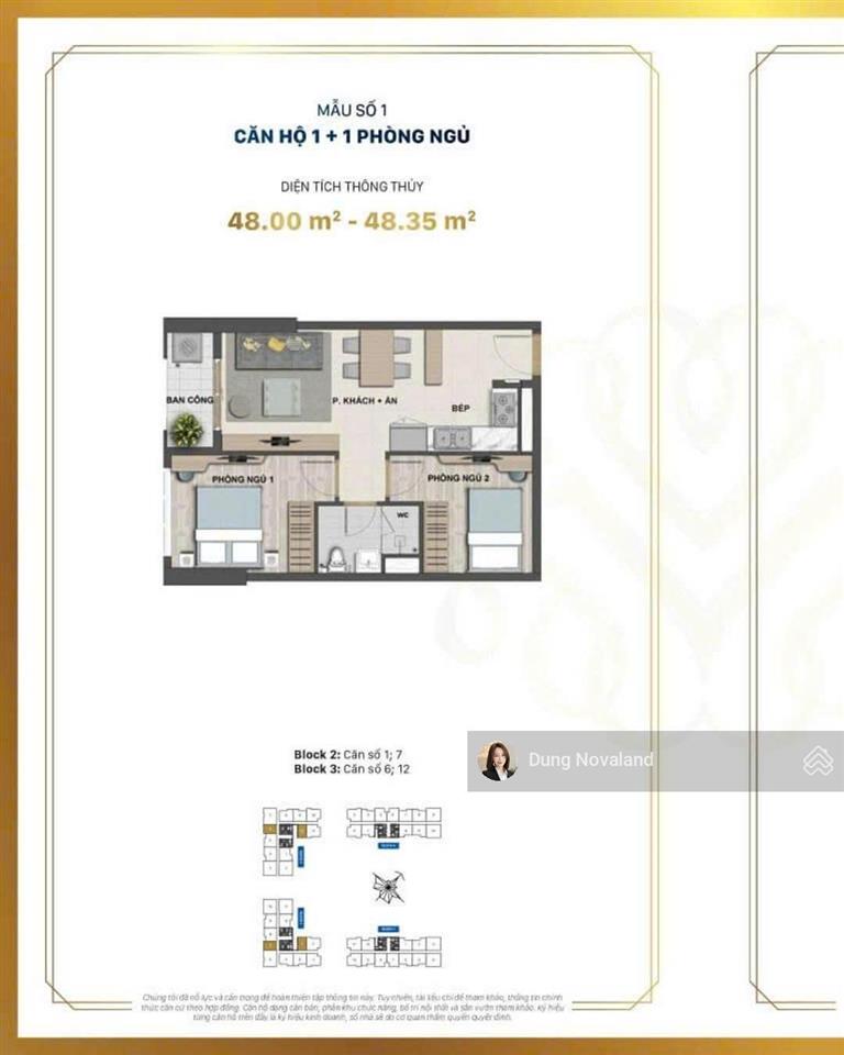 Bán gấp căn hộ 2pn 1wc 53m2 4.8 tỷ tại victoria village quận 2  novaland   0937 668 *** em dung
