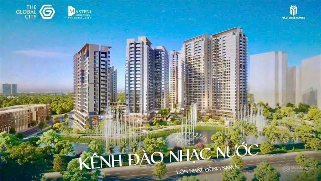 Mở bán đợt 1 căn hộ masteri cosmo central, view nhạc nước  biểu tượng mới của quận 2, sát bên tttm
