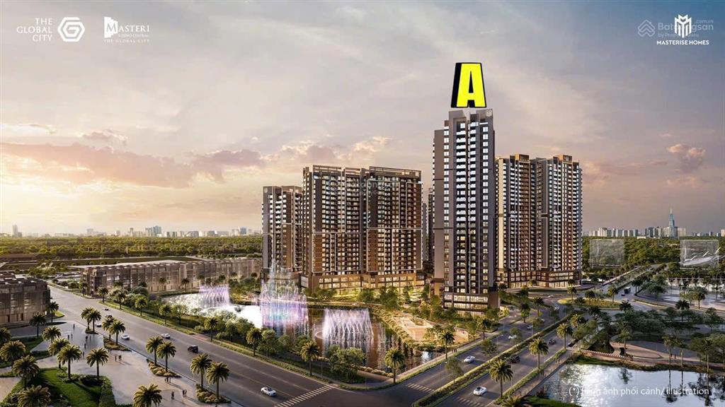 Mở bán đợt 1 căn hộ masteri cosmo central, view nhạc nước  biểu tượng mới của quận 2, sát bên tttm