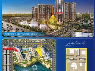 Căn hộ 2pn masteri cosmo central, ck cao 15,5% view nhạc nước  biểu tượng mới của quận 2 ngay tttm