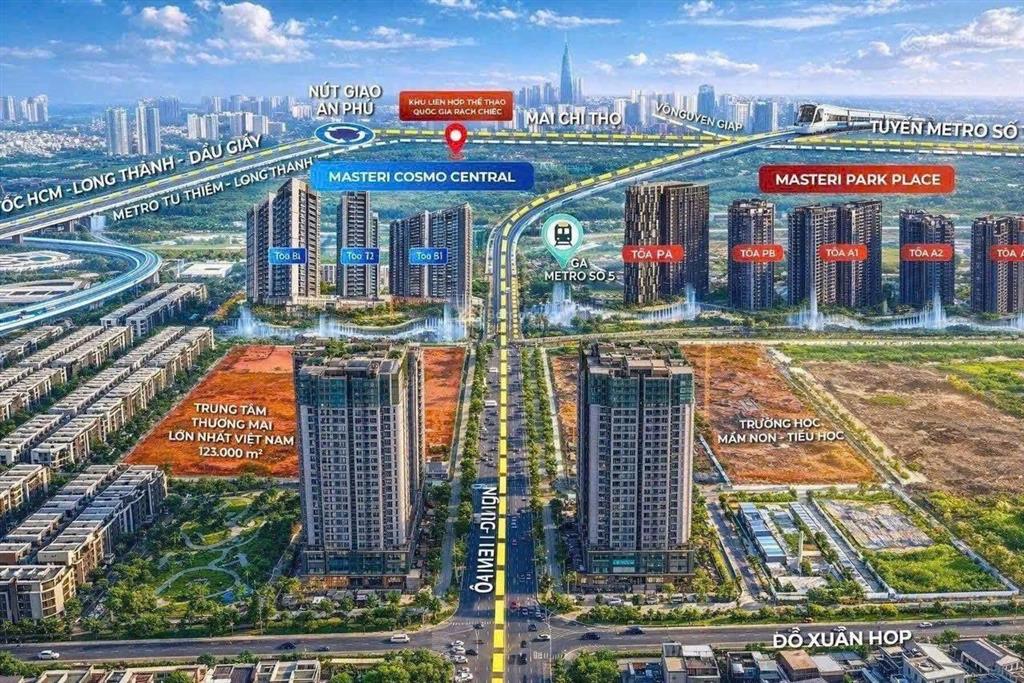 Chính thức nhận booking toà ct3  global city quận 2, vị trí trung tâm view nhạc nước biểu tượng