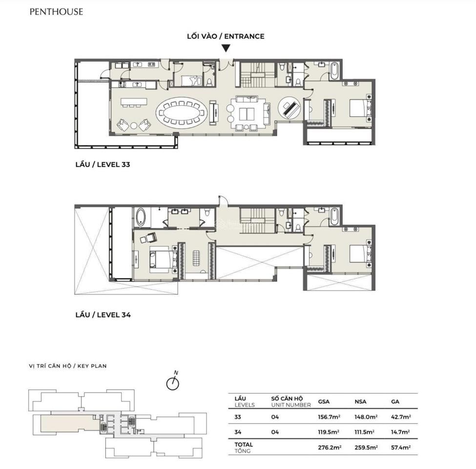 Hàng hiếm penhouse duplex tại quận 2 masterise lumiere riverside