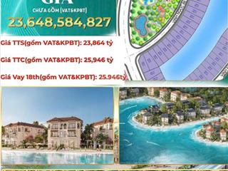 Cực hiếm biệt thự song lập góc vn8609 vinhomes cần giờ, độc bản lấn biển tp.hcm, giá cực tốt