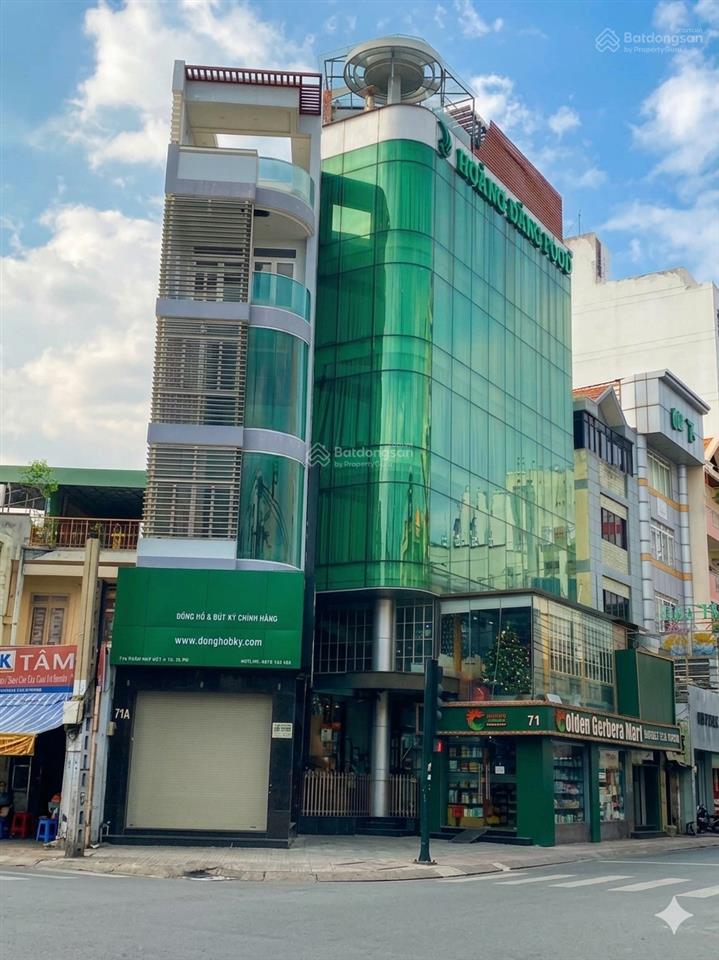 Góc 2mt số 71a trần huy liệu, phú nhuận 4x18m + 4 lầu = 60tr/th