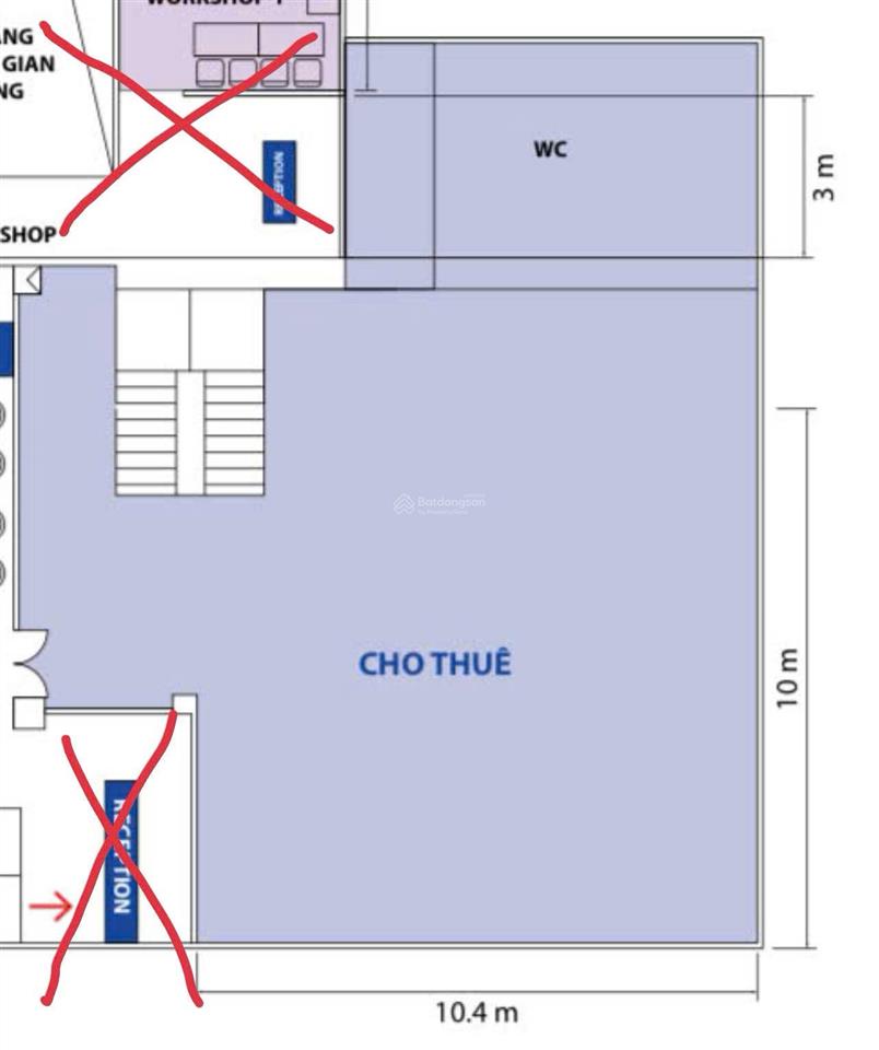 Ngang 10m mt số 12 nguyễn huệ, bến nghé, quận 1 giá 200tr/th