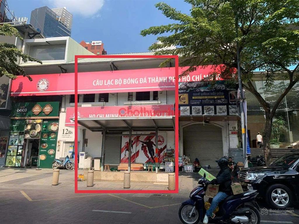 Ngang 10m mt số 12 nguyễn huệ, bến nghé, quận 1 giá 200tr/th