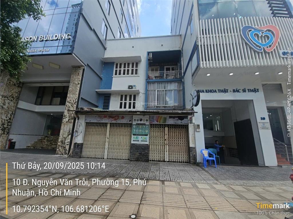 Mt số 12 nguyễn văn trỗi, p15, phú nhuận dt 7,6x14m + 3 lầu. giá 62 tỷ