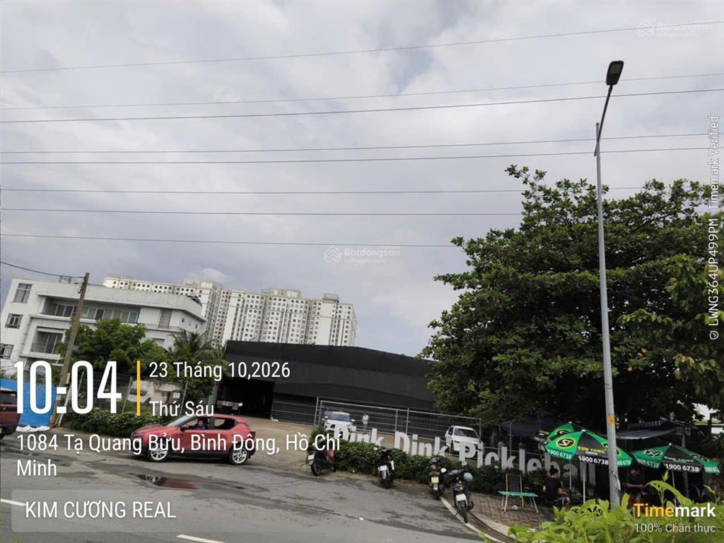 Bán 2300m2 nhà xưởng tại 1084 tạ quang bửu, quận 8 giá chỉ 120 tỷ