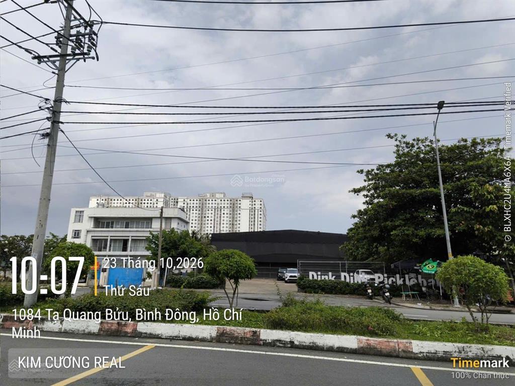 Bán 2300m2 nhà xưởng tại 1084 tạ quang bửu, quận 8 giá chỉ 120 tỷ