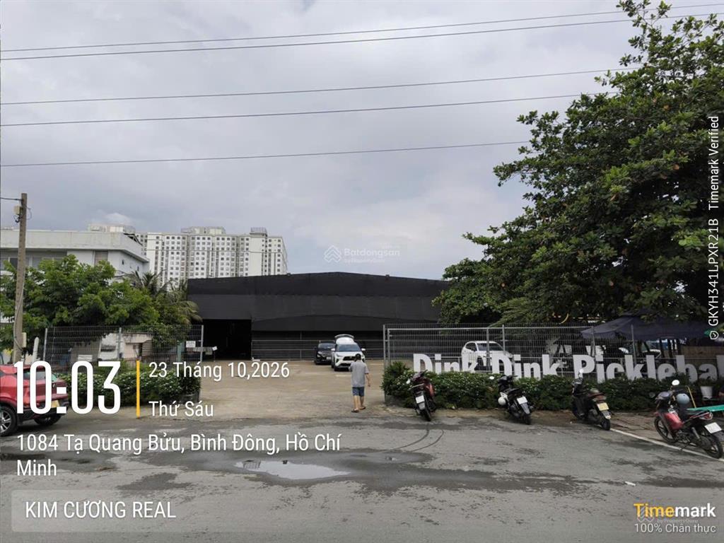 Bán 2300m2 nhà xưởng tại 1084 tạ quang bửu, quận 8 giá chỉ 120 tỷ