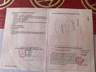 Đất biển đà nẵng giá 4.6 tỷ ngang 7.5m đường 27m.