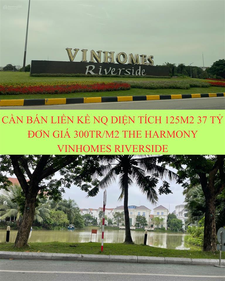 Cần bán nq diện tích 125m2 giá 37 tỷ tốt nhất vinhomes riverside