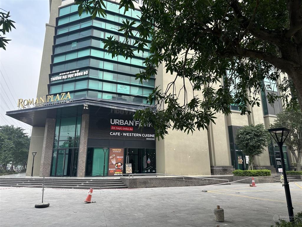Bán sàn văn phòng 322,2m2 tòa roman plaza tố hữu cực vuông thoáng, vào sử dụng ngay, sổ lâu dài