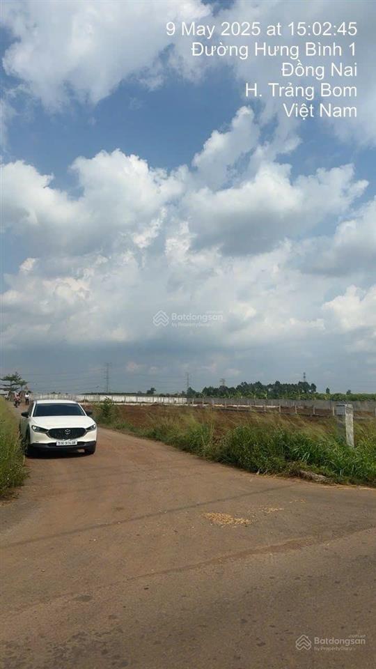 Đất 2 mặt tiền đường nhựa hưng thịnh 1.000m²  ngang 22m  giá đầu tư hấp dẫn