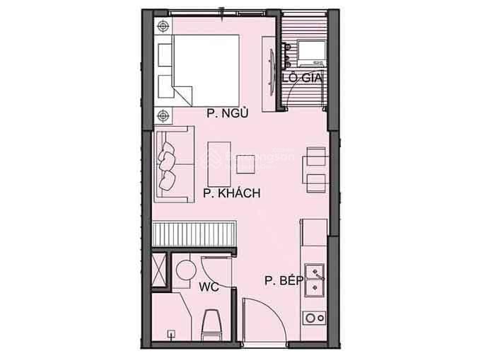 Cắt lỗ, chính chủ cần bán nhanh studio vinhomes grand park, chỉ hơn 1 tỷ