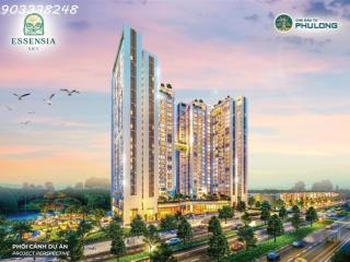 Bán căn 2pn essensia sky, giá tốt, lầu cao, căn góc, view đẹp giá chỉ 6 tỷ 780 chưa kpbt