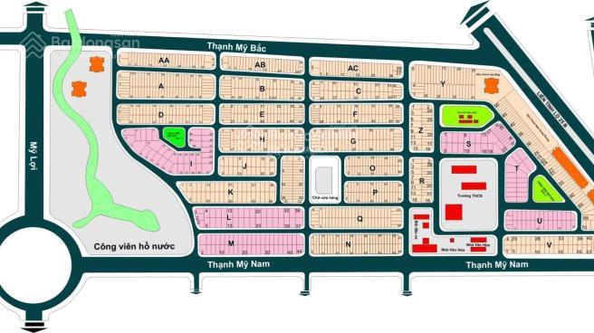 Bán nền 90m2 mặt tiền trương gia mô, khu thạnh mỹ lợi tp thủ đức.  0909 121 ***