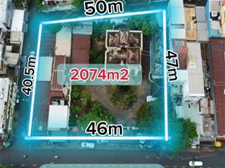 Chính chủ bán nhà mt số 92949698 ung văn khiêm, q. bt (50x48m. cn 2074m2) giá 680 tỷ tl