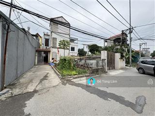 Bán đất mặt đường đông dư 46,6m2  lô góc 2 thoáng  kinh doanh tốt  sát cầu thanh trì & ecopark