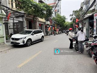 Mặt phố hoa lâm  đất vàng 100m2  2 mặt ngõ trước sau  kinh doanh đa ngành
