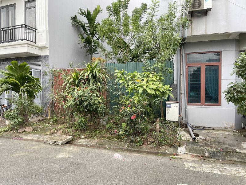 Cần bán đất tđc trâu quỳ, gia lâm 60m2, mặt tiền 4,58m, view vườn hoa siêu thoáng