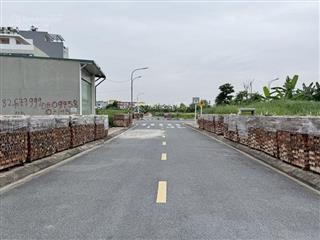 Bán đất đấu giá cự khối 74,6m2 nằm sát hồ điều hòa  kết nối cầu thanh trì, aeon mall long biên.
