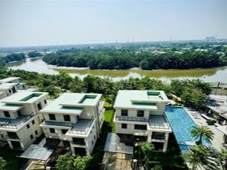 Biệt thự ven sông compound nam sài gòn cách vivo city pmh 4km chỉ 124tr/m2. nhà xây sẵn giá gốc cdt