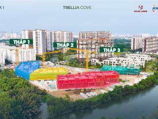 Căn hộ cao cấp trellia gần pmh 2 mặt giáp sông trong lòng mizuki park 37ha chỉ 69tr/m2 giá gốc cdt