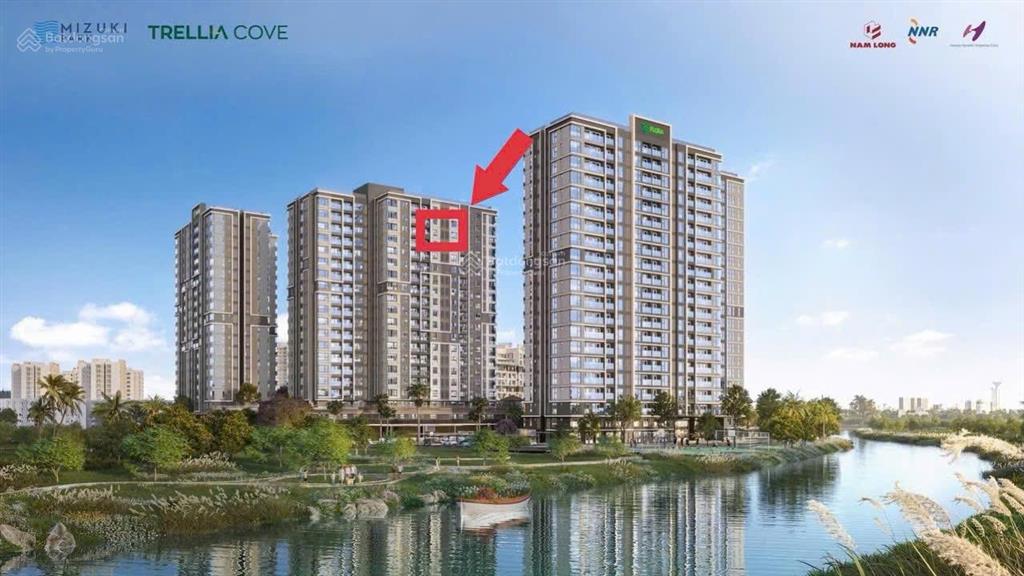 Căn trellia cove 59m2 giá 4,5 tỷ