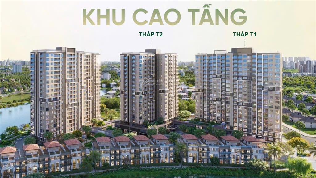 Bán căn tầng 8 hướng đông nam view kênh đào trellia cove 5ty355